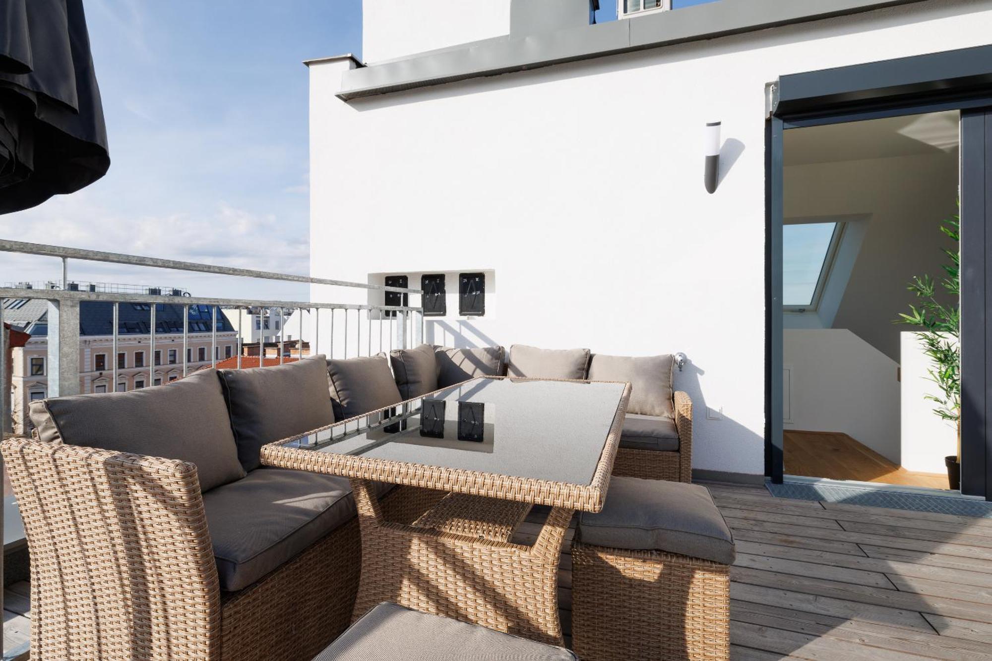 Apartment Symphony 38 - Modern Loft With Terrace And Grill In Location Vienna