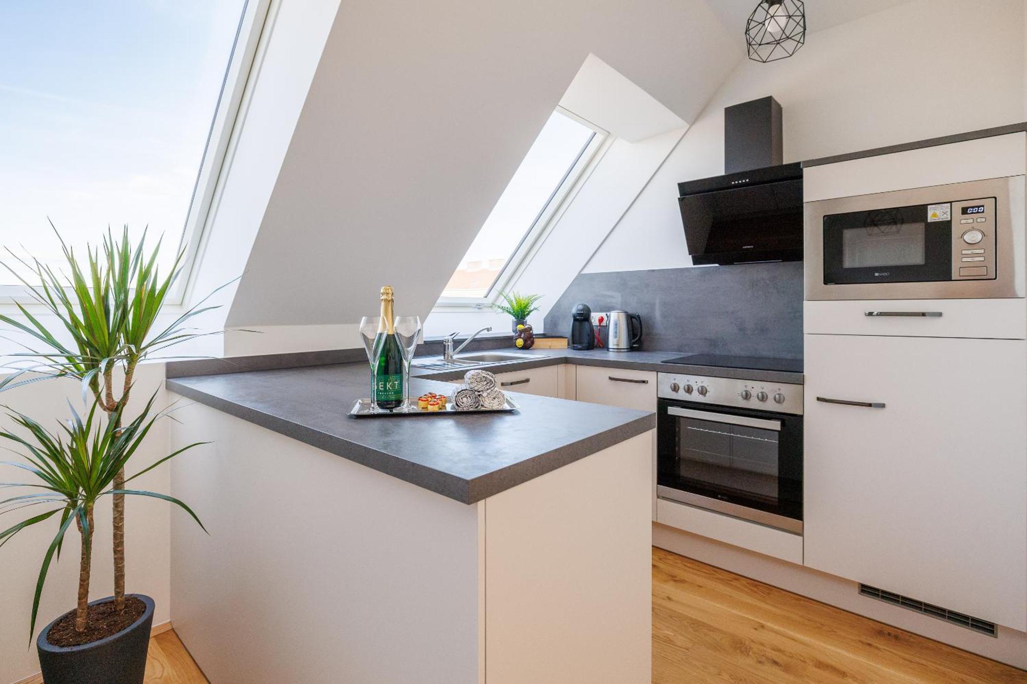 Apartment Symphony 38 - Modern Loft With Terrace And Grill In Location Vienna