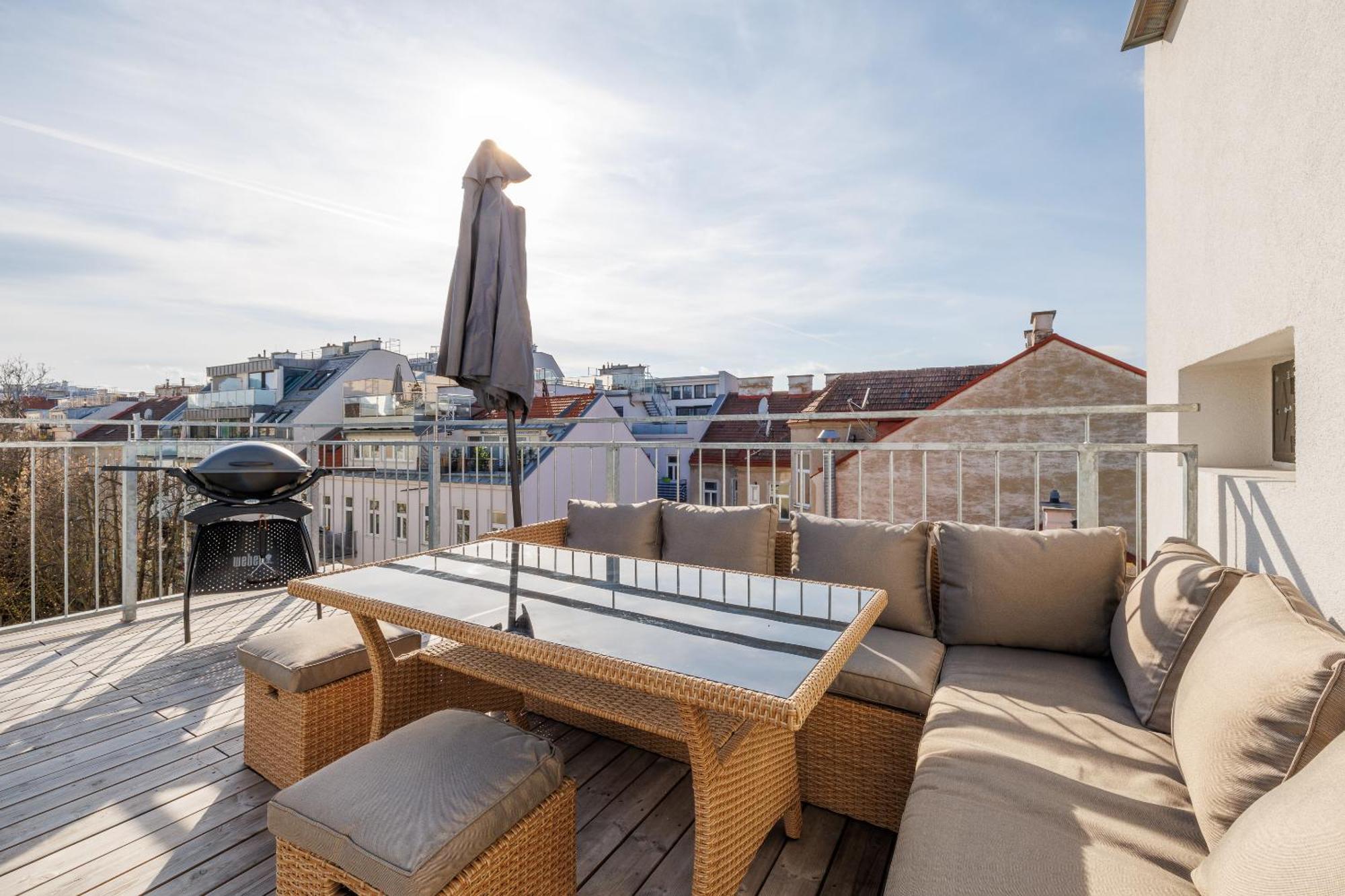 Apartment Symphony 38 - Modern Loft With Terrace And Grill In Location Vienna