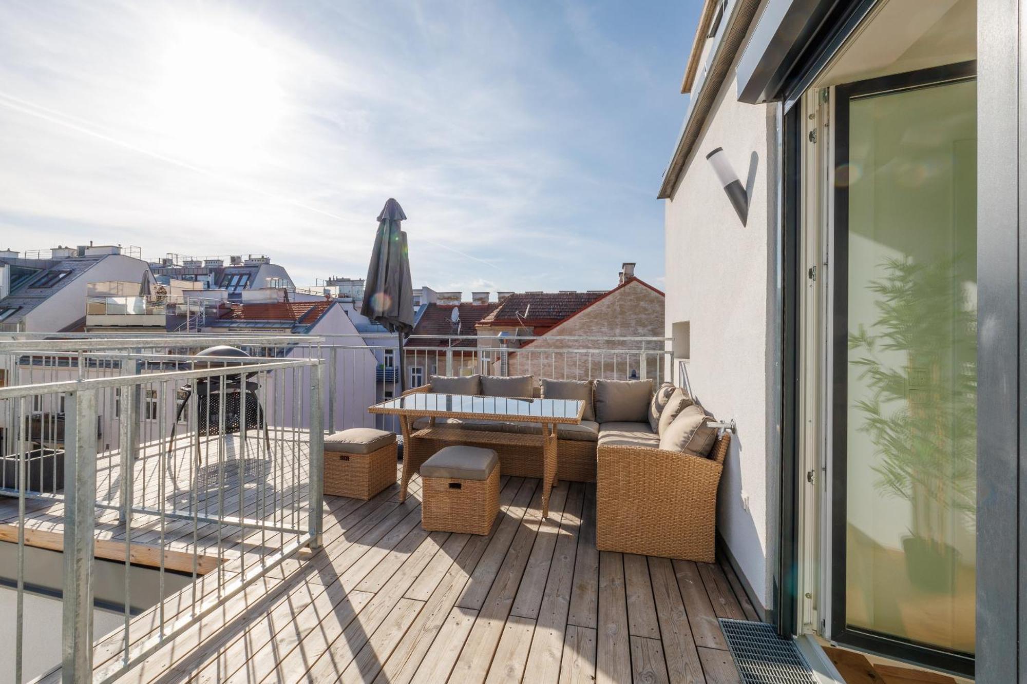 Apartmán Symphony 38 - Modern Loft With Terrace And Grill In Location
